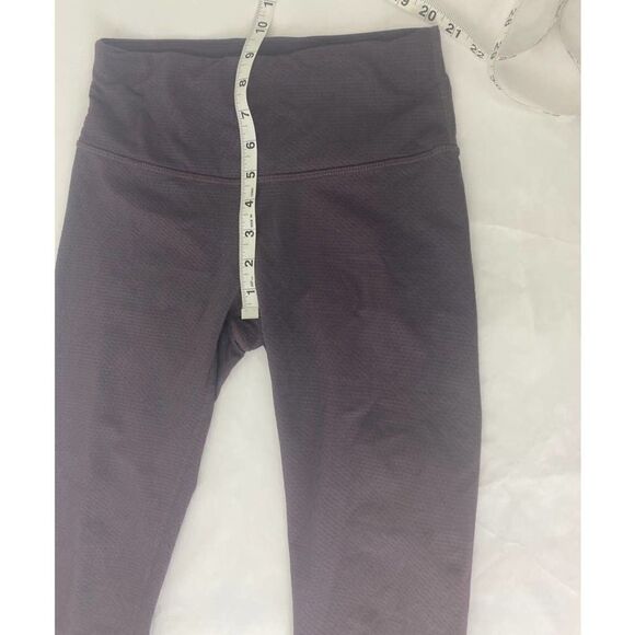PRANA Misty Legging Purple Scrunch Ankle High Rise Stretch Active Pants -Size XS - Picture 6 of 8